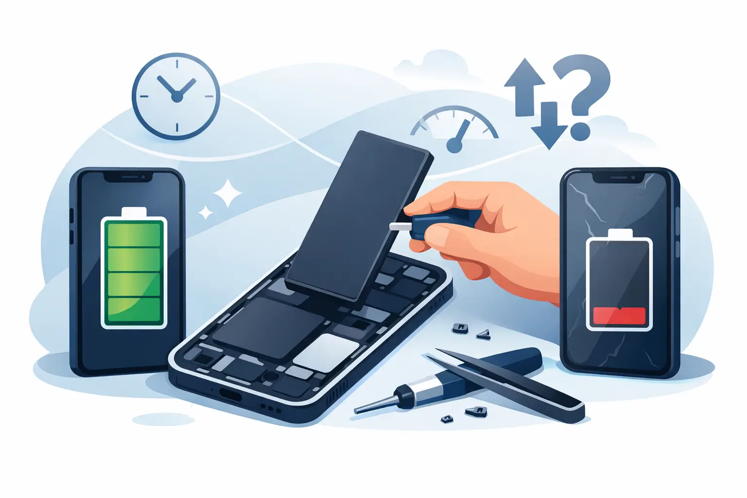 Výmena batérie iPhone - kedy sa oplatí