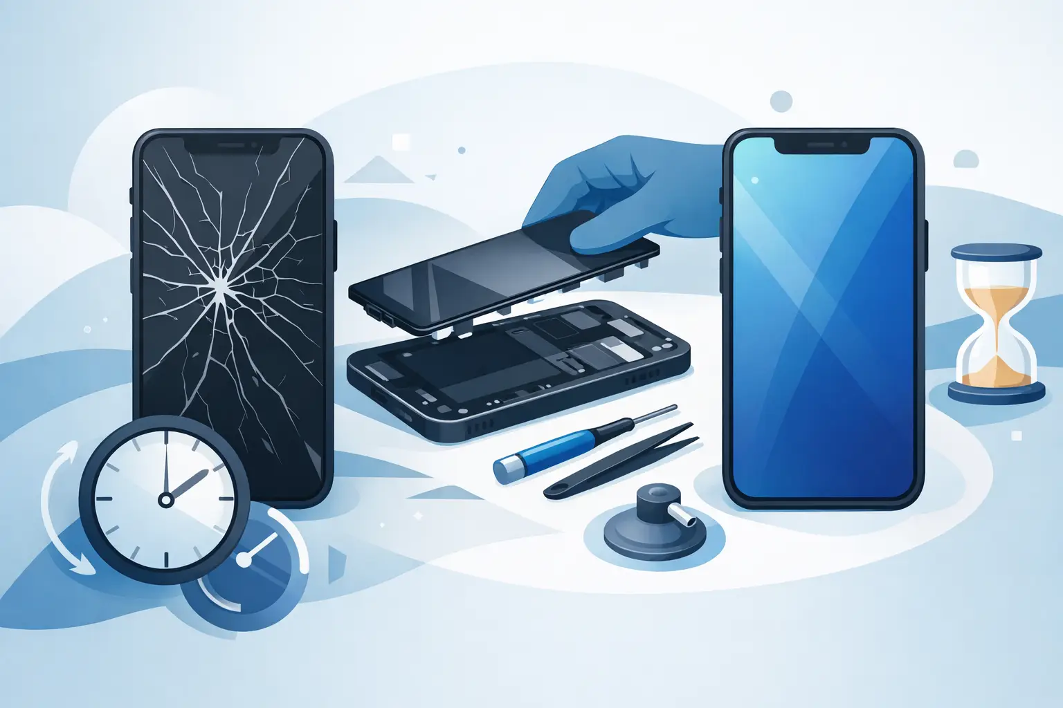 Koľko trvá výmena displeja na iPhone