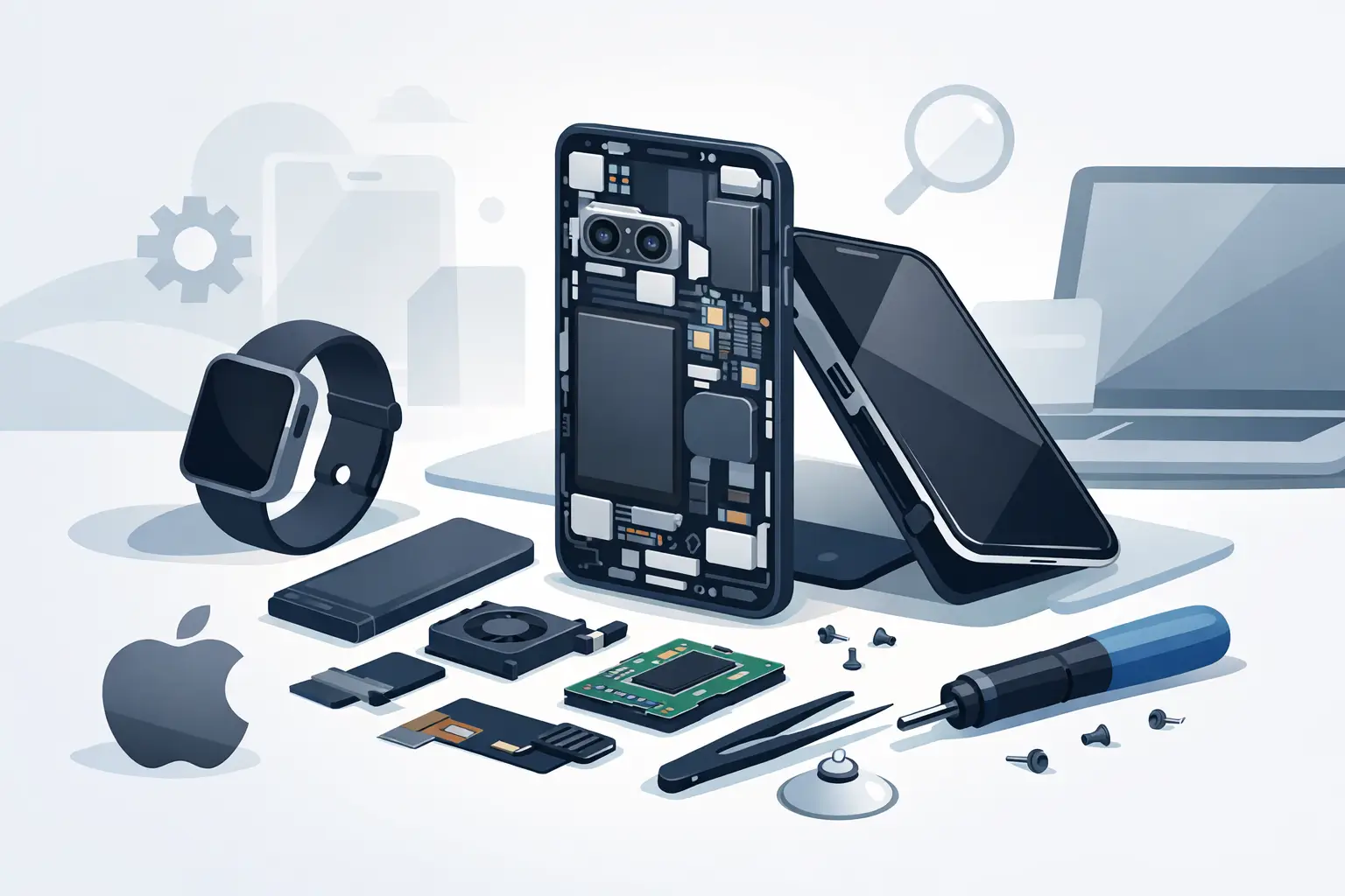 Náhradné diely Apple: čo sa oplatí vedieť