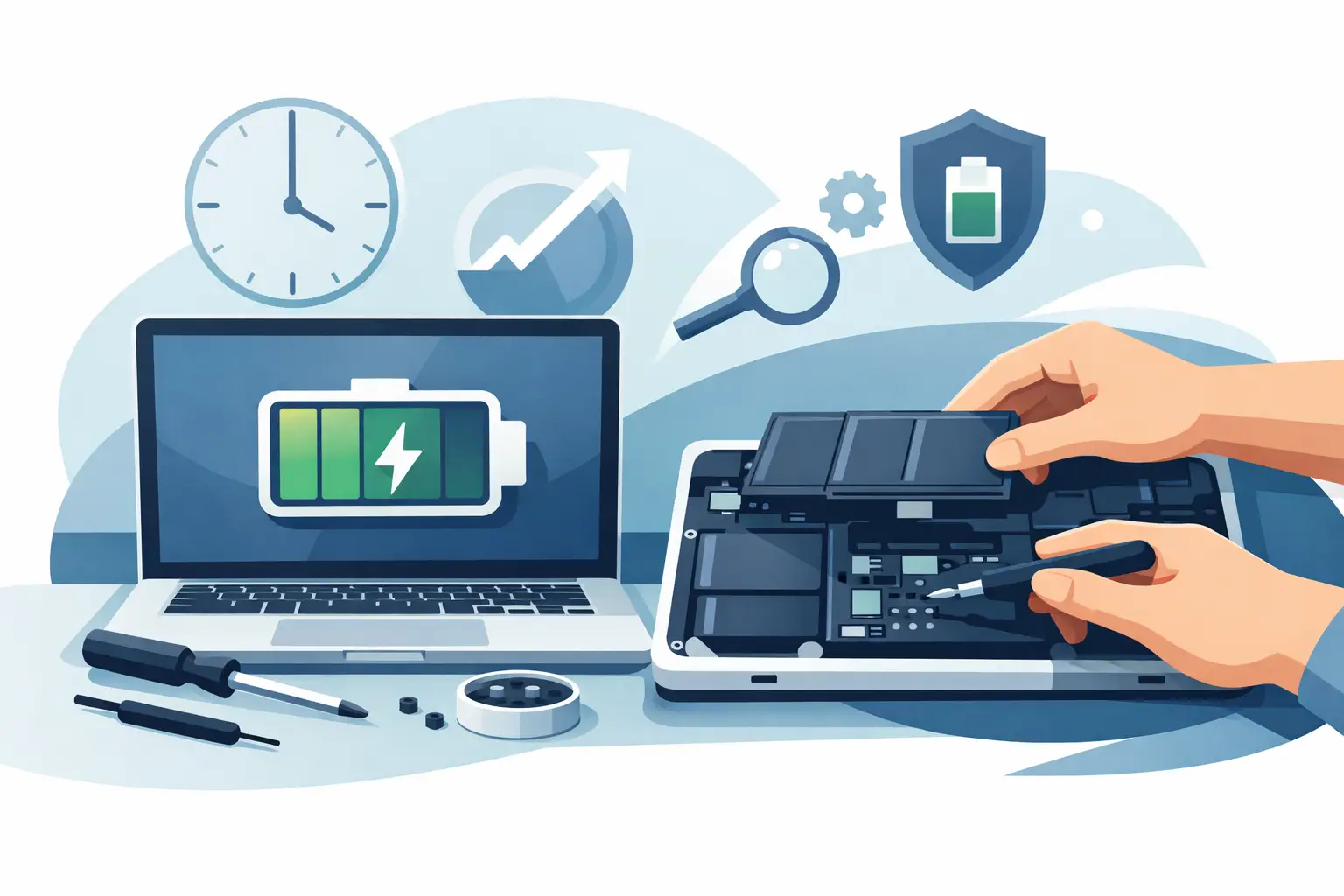 Servis MacBook batérie: kedy sa oplatí