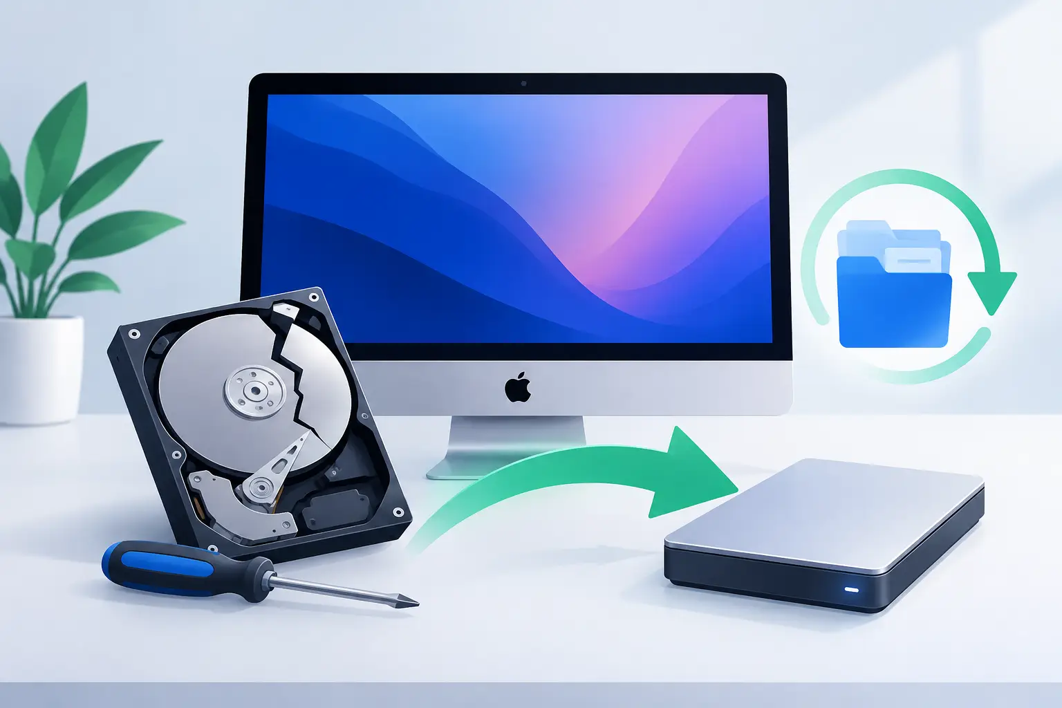 Záchrana dát iMacu pri poruche disku a macOS